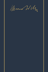 Cover von 'Max Weber-Gesamtausgabe'