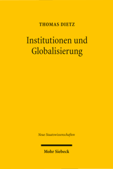 Cover von 'Institutionen und Globalisierung'