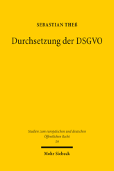 Cover of 'Durchsetzung der DSGVO'