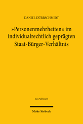 Cover von '»Personenmehrheiten« im individualrechtlich geprägten Staat-Bürger-Verhältnis'