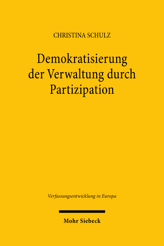 Cover of 'Demokratisierung der Verwaltung durch Partizipation'