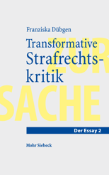 Cover von 'Transformative Strafrechtskritik'