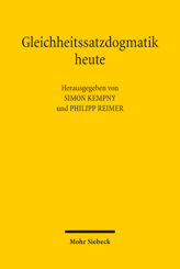 Cover von 'Gleichheitssatzdogmatik heute'