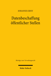 Cover of 'Datenbeschaffung öffentlicher Stellen'