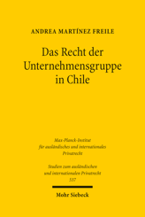 Cover of 'Das Recht der Unternehmensgruppe in Chile'