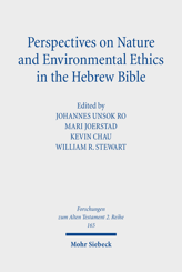 Cover von 'Perspectives on Nature and Environmental Ethics in the Hebrew Bible'