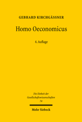 Cover von 'Homo oeconomicus'