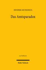 Cover von 'Das Amtsparadox'