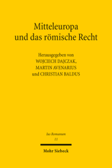 Cover von 'Mitteleuropa und das römische Recht'