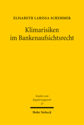 Cover von 'Klimarisiken im Bankenaufsichtsrecht'