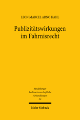 Cover von 'Publizitätswirkungen im Fahrnisrecht'
