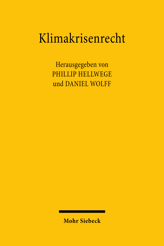Cover of 'Klimakrisenrecht'