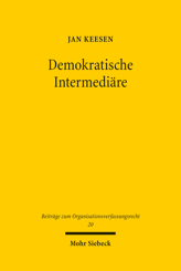 Cover von 'Demokratische Intermediäre'