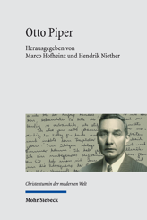 Cover von 'Otto Piper'