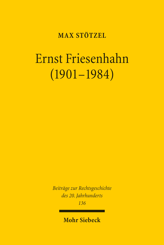 Cover von 'Ernst Friesenhahn (1901–1984)'