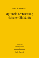 Cover of 'Optimale Besteuerung riskanter Einkünfte'