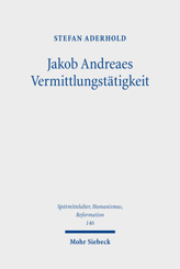 Cover von 'Jakob Andreaes Vermittlungstätigkeit'