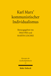 Cover of 'Karl Marx' kommunistischer Individualismus'
