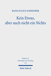 Cover of 'Kein Etwas, aber auch nicht ein Nichts'