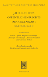 Cover von 'Jahrbuch des öffentlichen Rechts der Gegenwart. Neue Folge'