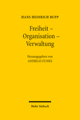 Cover von 'Freiheit - Organisation - Verwaltung'