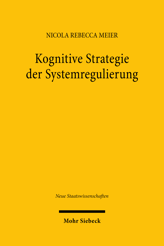 Cover von 'Kognitive Strategie der Systemregulierung'