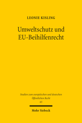 Cover of 'Umweltschutz und EU-Beihilfenrecht'