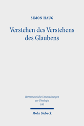 Cover von 'Verstehen des Verstehens des Glaubens'