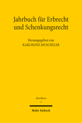 Cover von 'Jahrbuch für Erbrecht und Schenkungsrecht'