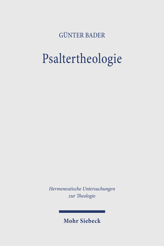 Cover von 'Psaltertheologie'