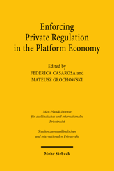 Cover of 'Enforcing Private Regulation in the Platform Economy'