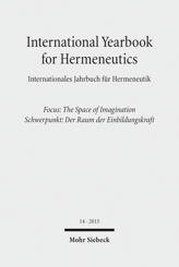 Cover von 'International Yearbook for Hermeneutics / Internationales Jahrbuch für Hermeneutik'