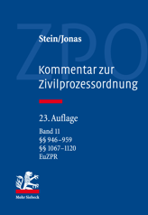 Cover von 'Kommentar zur Zivilprozessordnung'