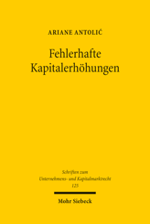 Cover von 'Fehlerhafte Kapitalerhöhungen'