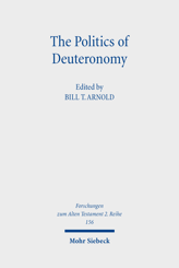 Cover of 'The Politics of Deuteronomy'