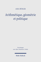 Cover von 'Arithmétique, géométrie et politique'