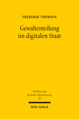 Cover of 'Gewaltenteilung im digitalen Staat'