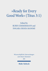 Cover von '»Ready for Every Good Work« (Titus 3:1)'
