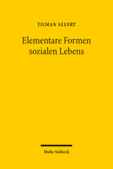 Cover von 'Elementare Formen sozialen Lebens'