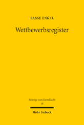 Cover of 'Wettbewerbsregister'