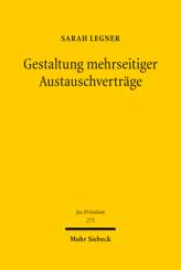 Cover of 'Gestaltung mehrseitiger Austauschverträge'