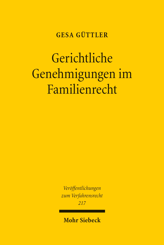 Cover von 'Gerichtliche Genehmigungen im Familienrecht'