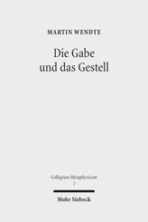 Cover von 'Die Gabe und das Gestell'