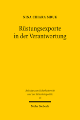 Cover von 'Rüstungsexporte in der Verantwortung'