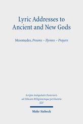 Cover of 'Lyric Addresses to Ancient and New Gods'