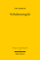 Cover of 'Verhaltensregeln'