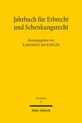 Cover von 'Jahrbuch für Erbrecht und Schenkungsrecht'