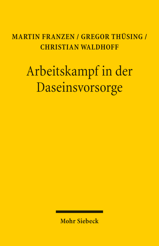 Cover of 'Arbeitskampf in der Daseinsvorsorge'