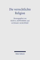 Cover of 'Die verrechtlichte Religion'