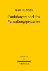 Cover von 'Funktionswandel des Verwaltungsprozesses'
